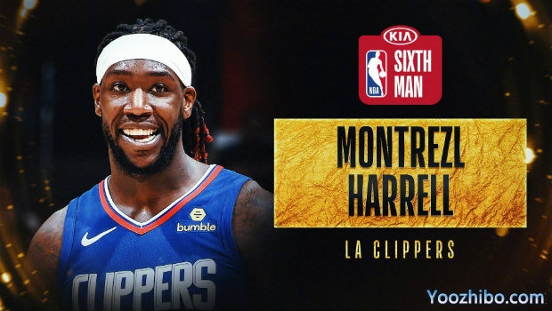 NBA最佳第六人<a href=/lanq/clippers/ target=_blank class=infotextkey>快船</a>前锋哈雷尔当选