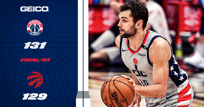 925直播吧讯 5月7日讯 NBA常规赛奇才对阵猛龙